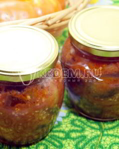 Тещин язык из баклажанов