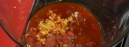 цыпленок, маринованный в сальсе с овощами. Шаг 7