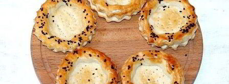 волованы с салатом из крабовых палочек. Шаг 4