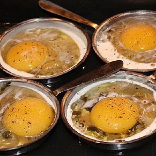 Рецепт яичница в духовке