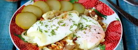 яичница в мультиварке. Шаг 8