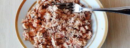 закуска из консервированной горбуши. Шаг 7