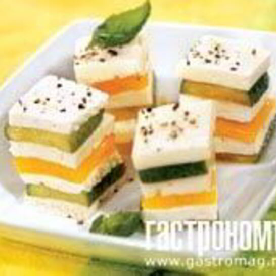 Рецепт закуска из огурцов и сладкого перца