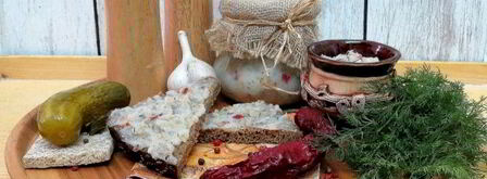 закуска из сала с чесноком. Шаг 11