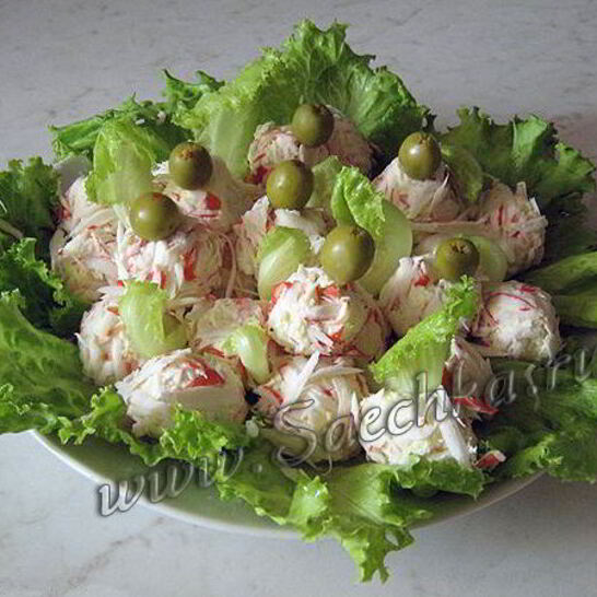 Рецепт закуска коралловый риф