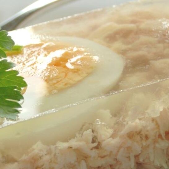 Рецепт заливное из курицы