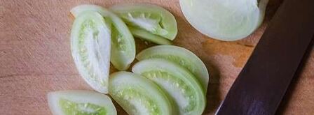 зеленые помидоры по-корейски. Шаг 2