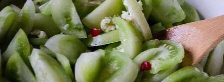 зеленые помидоры по-корейски. Шаг 7