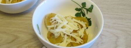 жареные бананы с сыром. Шаг 7