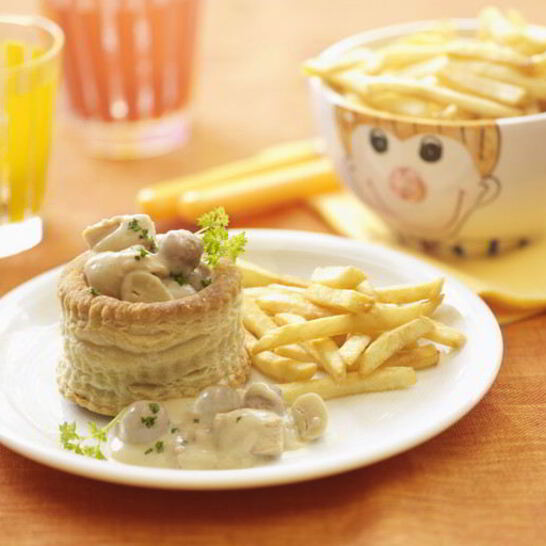 Рецепт жульен в булочках